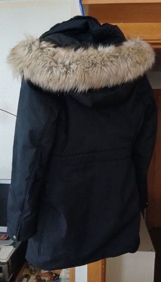 Parka Zara Talla XS con capucha 674104129