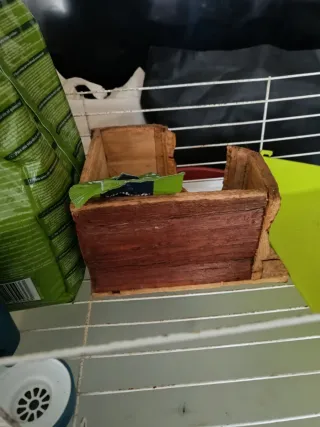 Jaula Cobaya Accesorios Bebedero Comida