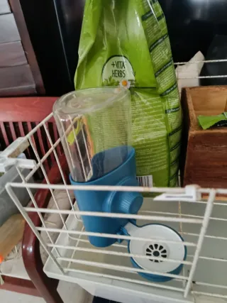 Jaula Cobaya Accesorios Bebedero Comida