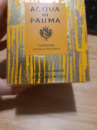 Vela Acqua di Parma Turrón 200g