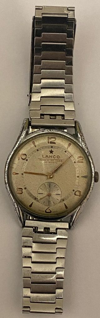 Orologio Lanco Vintage Acciaio