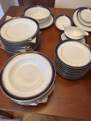 Vajilla Royal Tettau Bavaria Germany 24 piezas