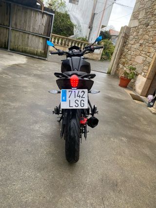 Moto Naked Ksr Black Edition 125cc