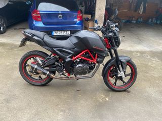 Moto Naked Ksr Black Edition 125cc