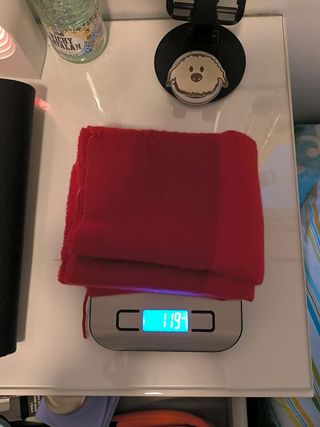 Bufanda 100% Cachemira Roja