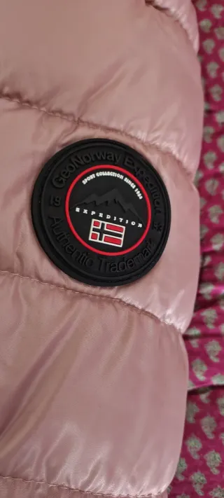 Piumino GeoNorway donna rosa taglia XL
