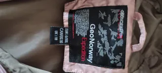 Piumino GeoNorway donna rosa taglia XL