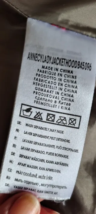 Piumino GeoNorway donna rosa taglia XL