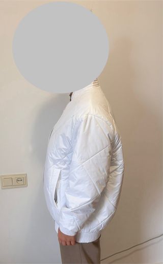 Chaqueta Bomber Blanca MARUSIA