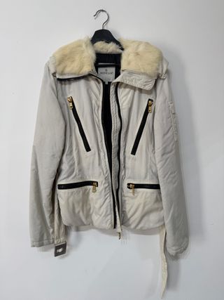 Giacca Moncler Vintage d'Archivio con Pelliccia