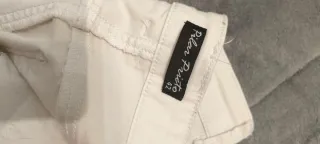 Pantalón vaquero blanco