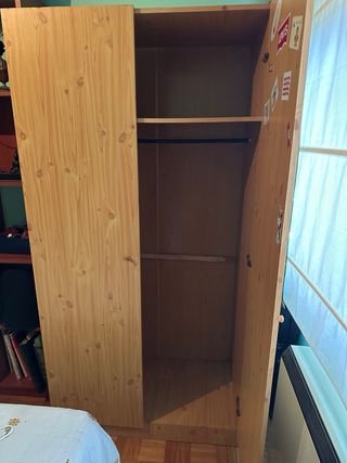 Armario ropero 2 puertas