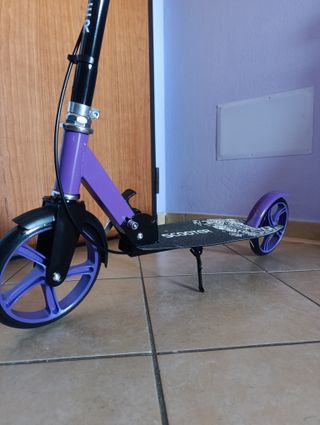 Monopattino Scooter Viola/Nero