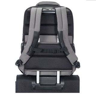 Mochila Samsonite Hombre Negra y Gris