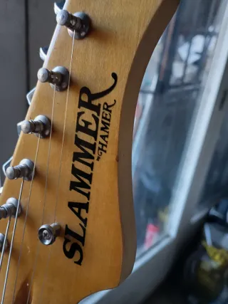 Guitarra Eléctrica Hamer con mejoras