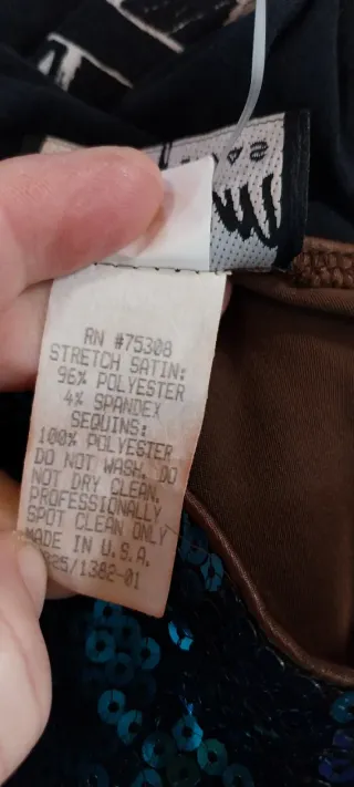 Abito da sera Zum Zum con paillettes