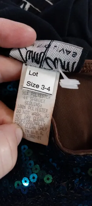 Abito da sera Zum Zum con paillettes