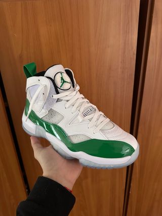 Jordan Jumpman Two Trey Blanco/Verde Talla 43