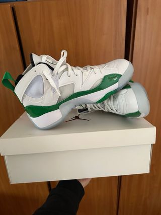 Jordan Jumpman Two Trey Blanco/Verde Talla 43
