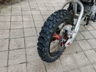 IMR Lorentrack 110c.c. Motocross Blanca y Amarilla