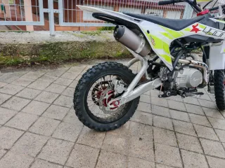 IMR Lorentrack 110c.c. Motocross Blanca y Amarilla