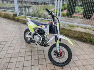 IMR Lorentrack 110c.c. Motocross Blanca y Amarilla