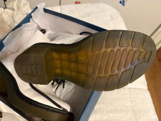 Botas blancas Bershka