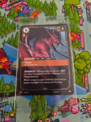 Yone Spirit Forge Promo Carta