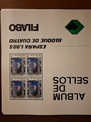 Sellos nuevos  Bloque 4 España 1979-86