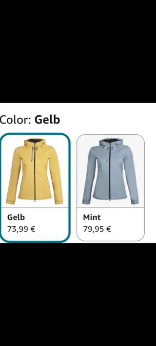 Chaqueta HKM Amarilla Talla S