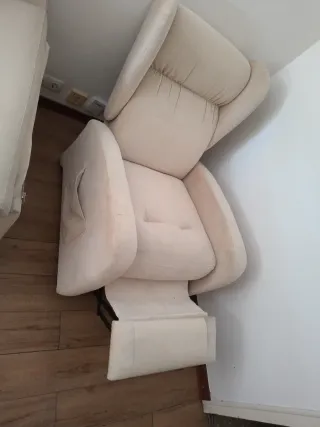 Sillón de descanso beige