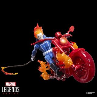 GHOST RIDER CON MOTOCICLETA - MARVEL LEGENDS