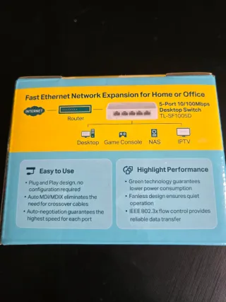 TP-Link 5-Port 10/100Mbps Switch