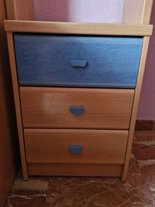 Dormitorio juvenil 2 camas