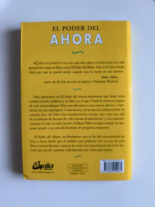 El poder del ahora. Eckhart Tolle.