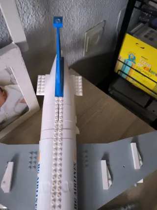 Juego Construcción Avión Pasajeros 901 Piezas