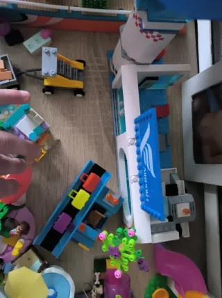 Juego Construcción Avión Pasajeros 901 Piezas