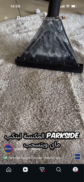 Aspiradora Húmedo/Seco y Limpia Tapicerías