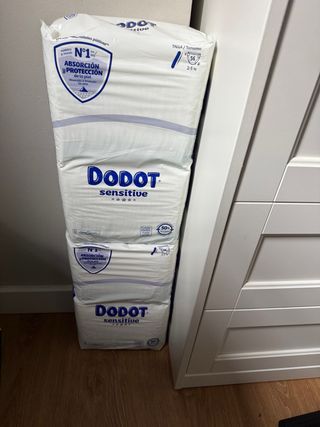 2 Paquetes Dodot Sensitive Talla 1