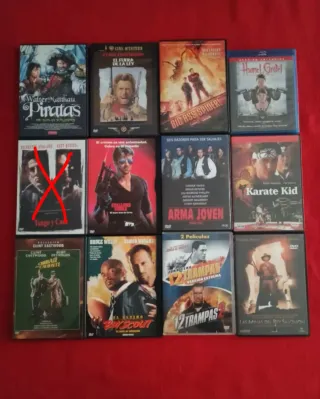 Películas DVD a 5€ unidad cine actual