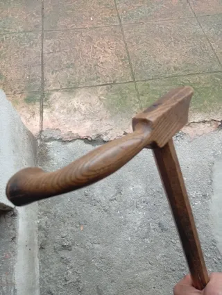 Antigua Guadaña de Siega.mango madera