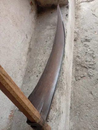 Antigua Guadaña de Siega.mango madera