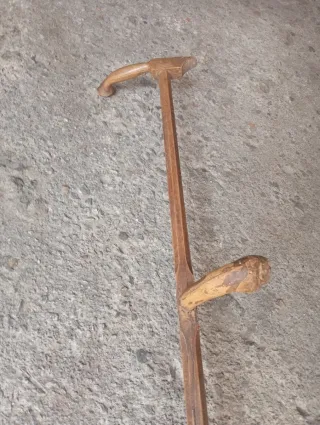 Antigua Guadaña de Siega.mango madera