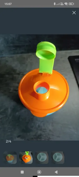 Dosatore Tupperware 3 scomparti