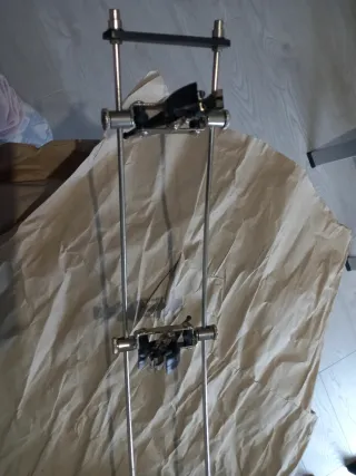 Lámpara Techo Focos halógenos de pinza.