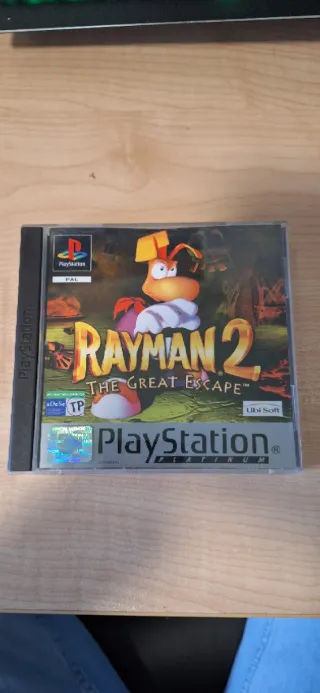 PlayStation 1.  Rayman1, Rayman Rush, Rayman 2.