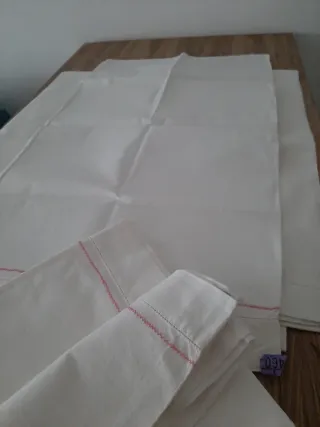 Lenzuola matrimoniali e federe del 1940. Nuove