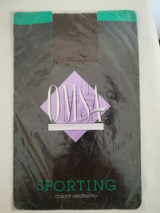 Set 2 Collant Omsa  Marrone TG II