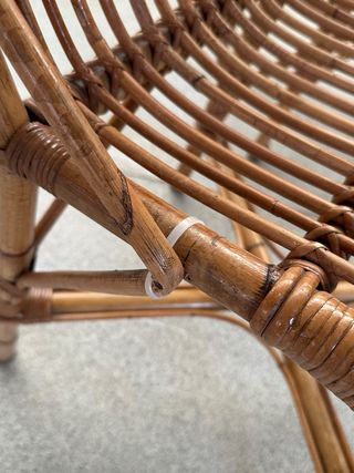 Sillas de bambú estilo (2 unidades)