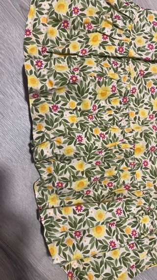 Vestido niña estampado floral